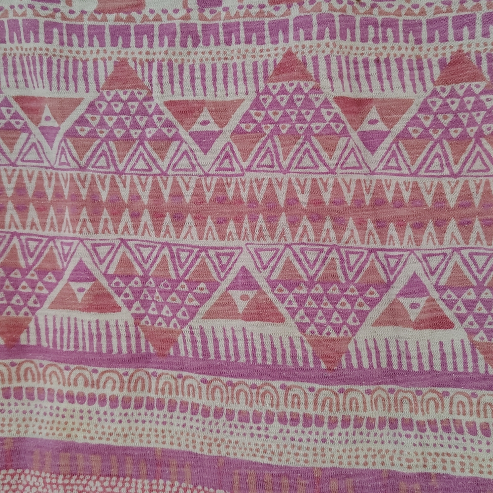 Mossimo Supply Co. Pink Tribal Tee - Picture 2 of 5